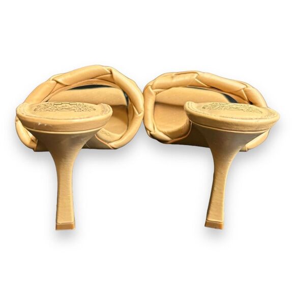 Vince Camuto Brelaine Braided Strap Sandals Heels in Beige Size 8 - Picture 3 of 9